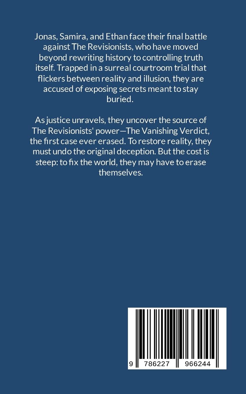Rückseitencover The Vanishing Verdict Series