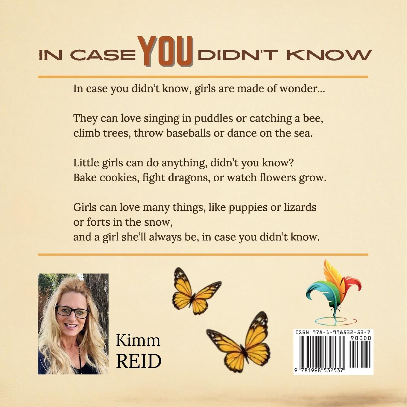 Rückseitencover In Case You Didn't Know - for girls