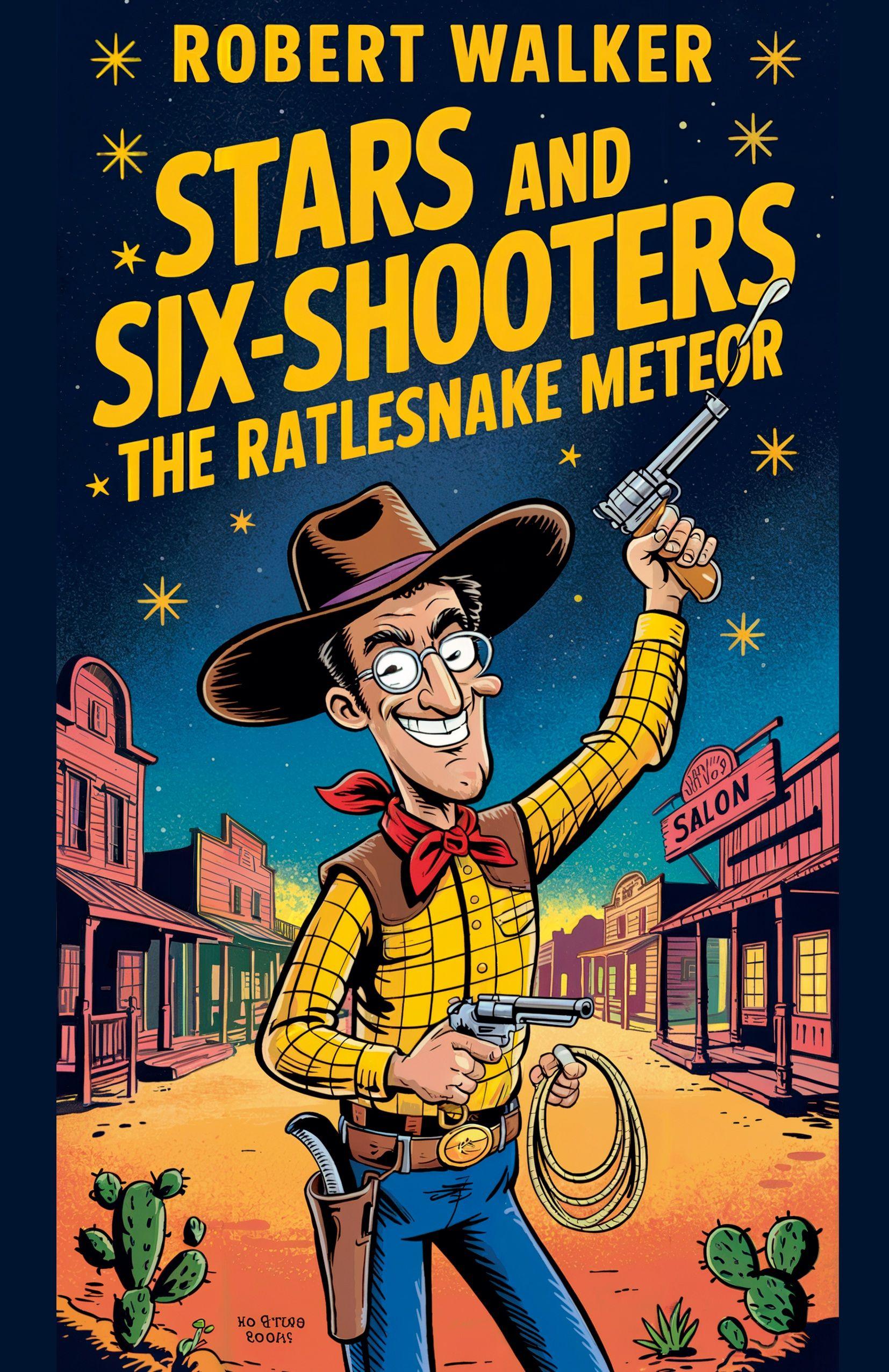 Vorderes Coverbild Stars and Six-Shooters - The Rattlesnake Meteor