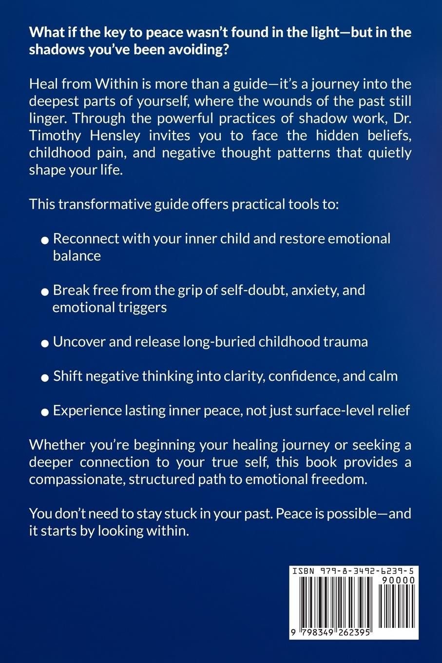 Rückseitencover Heal from Within