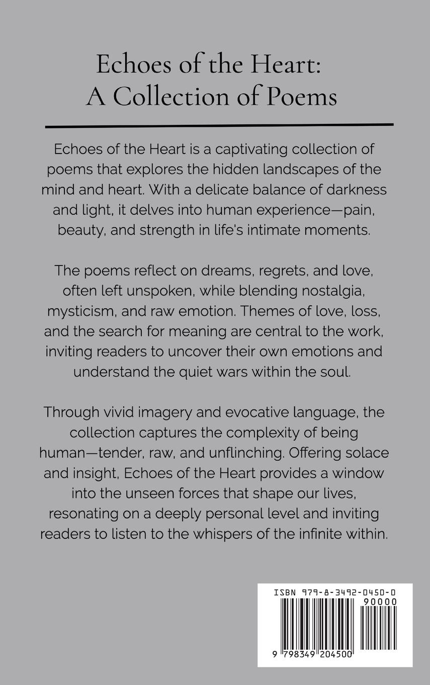 Rückseitencover Echoes of the Heart