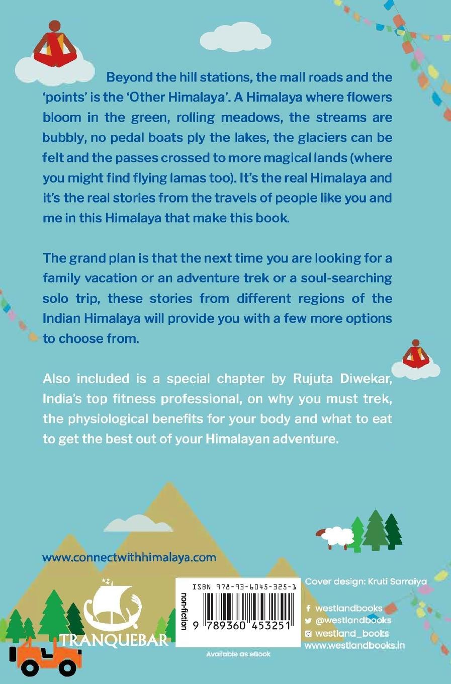 Rückseitencover The Land of Flying Lamas & Other Real Travel Stories From the Indian Himalaya