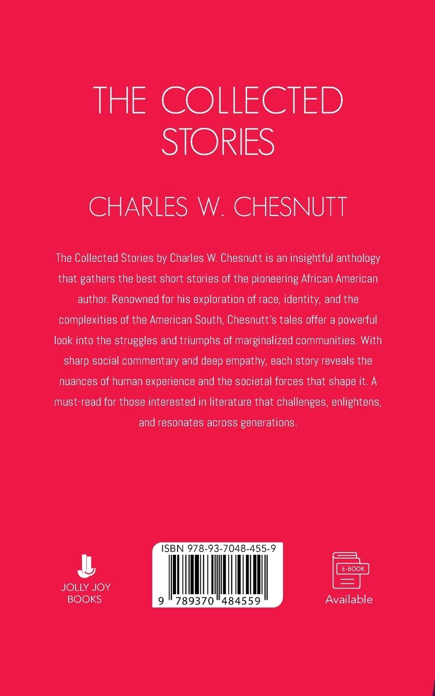 Rückseitencover The Collected Stories of Charles W. Chesnutt