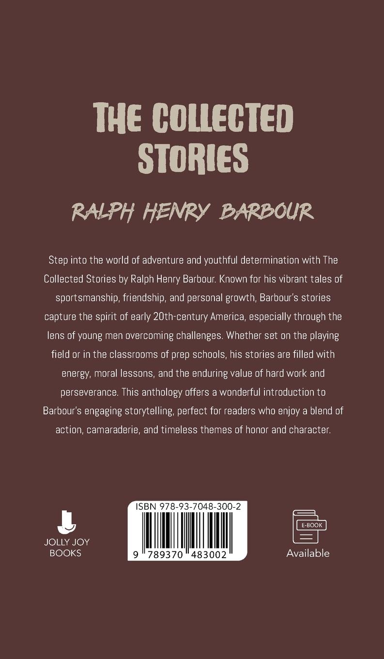 Rückseitencover The Collected Stories of Ralph Henry Barbour