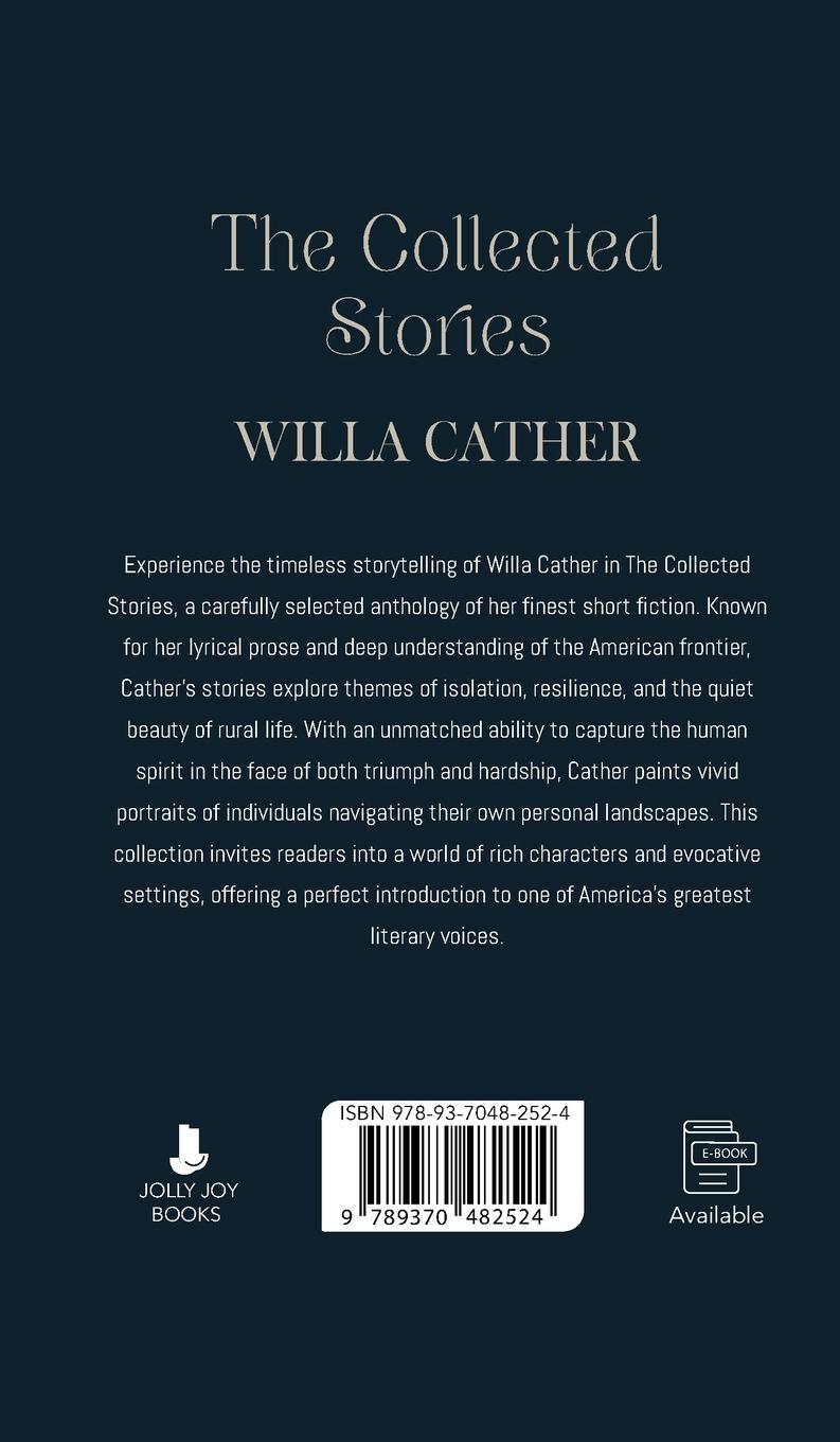 Rückseitencover The Collected Stories of Willa Cather