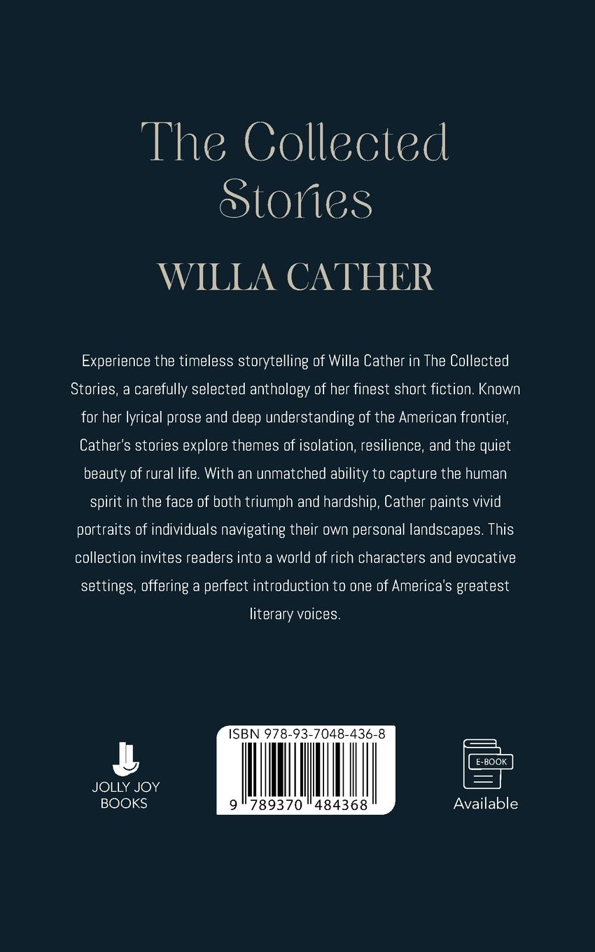 Rückseitencover The Collected Stories of Willa Cather