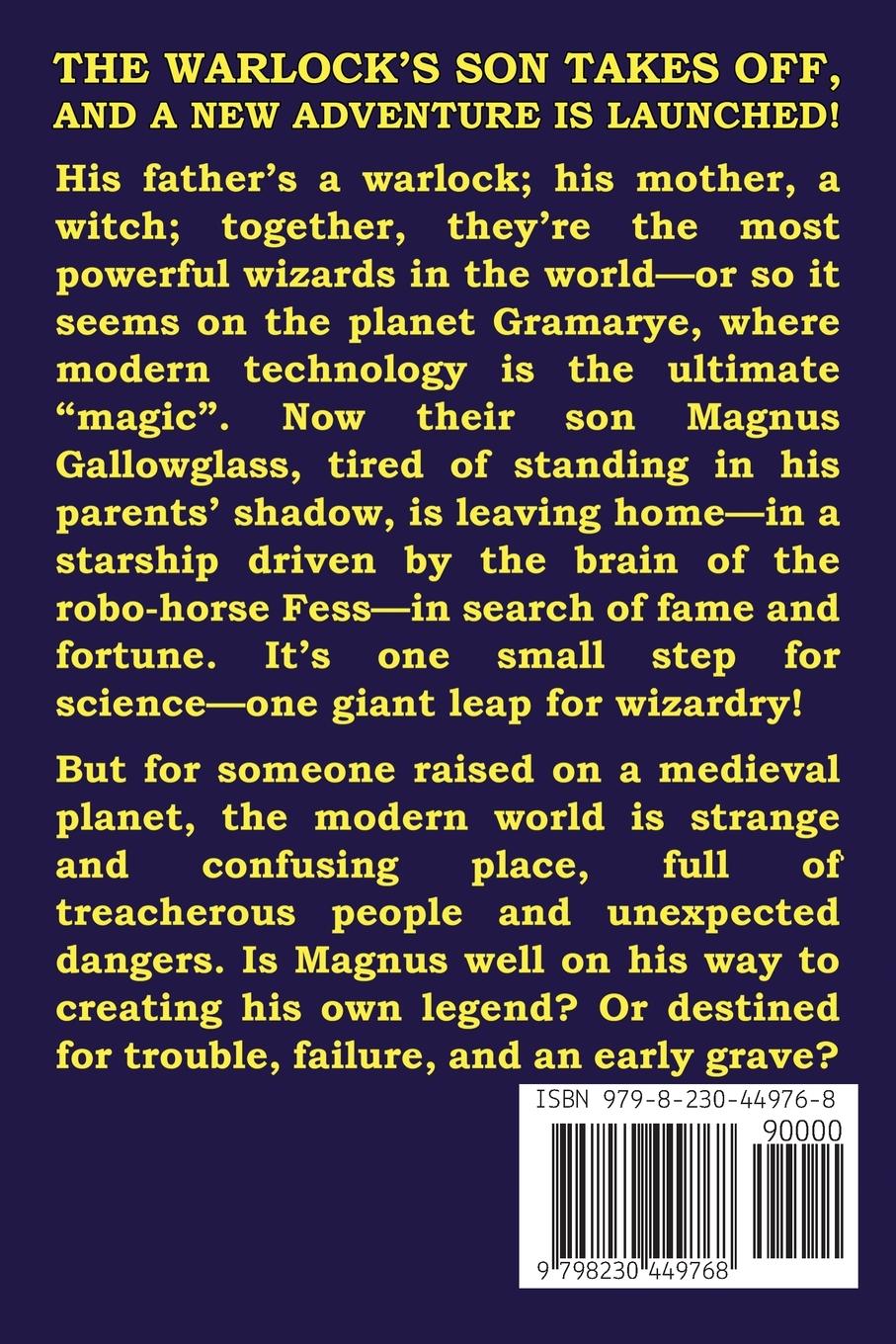 Rückseitencover A Wizard in Absentia