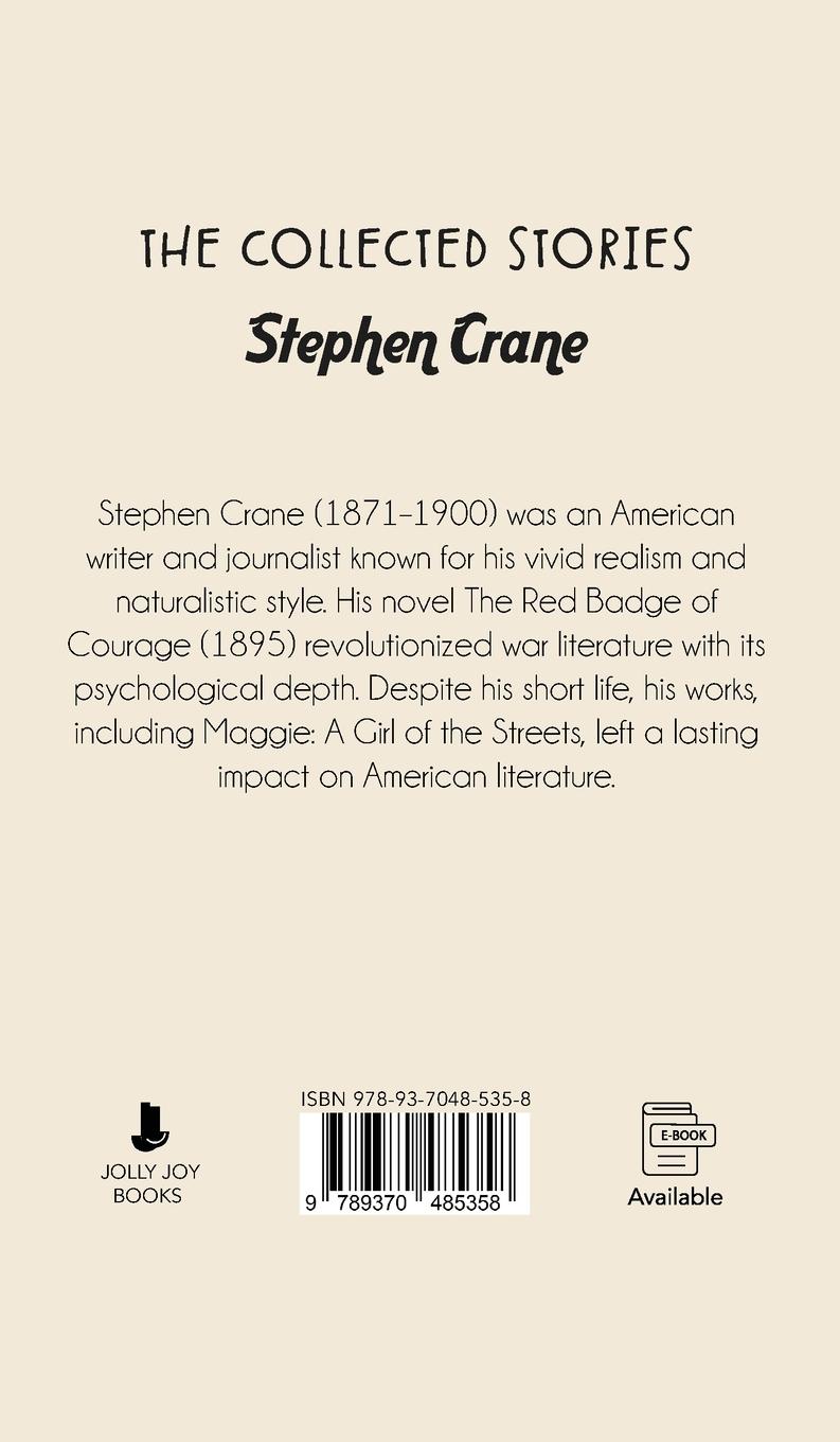 Rückseitencover The Collected Stories of Stephen Crane