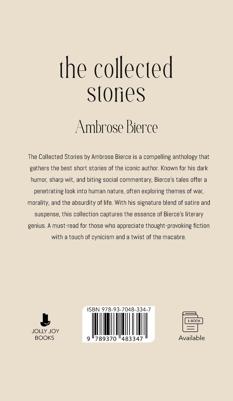 Rückseitencover The Collected Stories of Ambrose Bierce