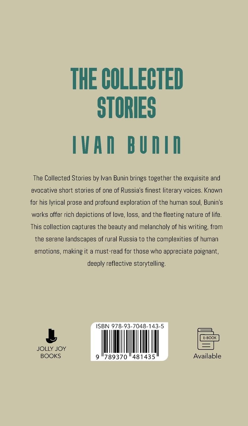 Rückseitencover The Collected Stories of Ivan Bunin