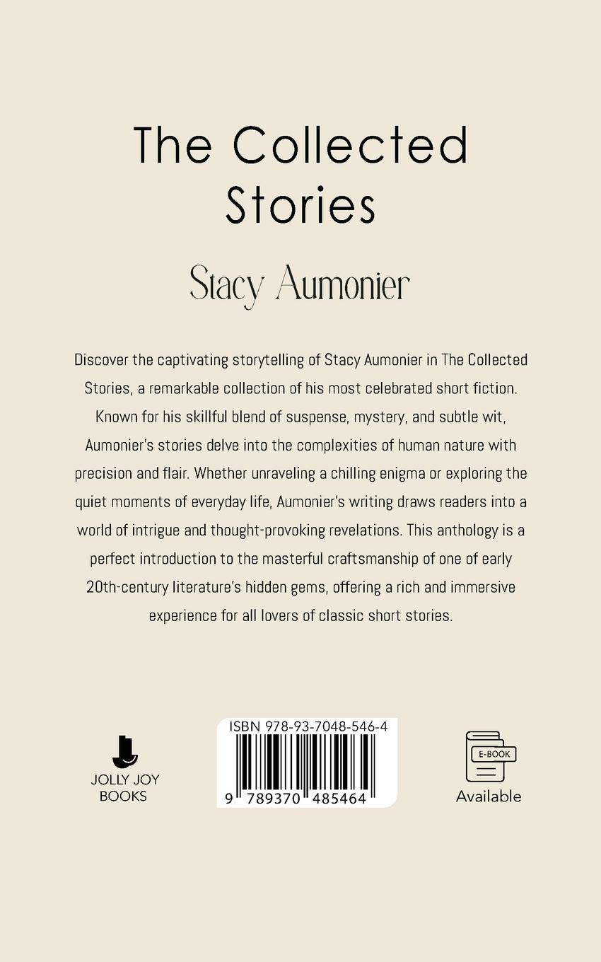 Rückseitencover The Collected Stories of Stacy Aumonier