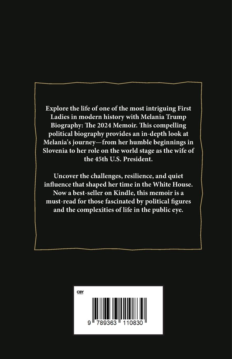 Rückseitencover Melania Trump Unofficial Memoir