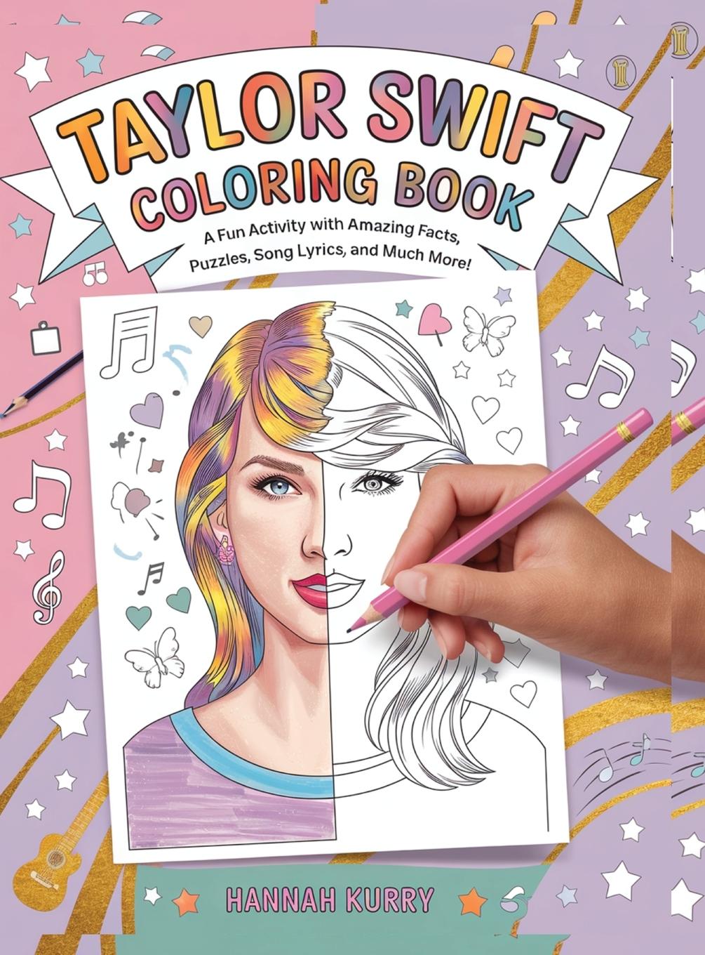 Vorderes Coverbild Taylor Swift Coloring Book