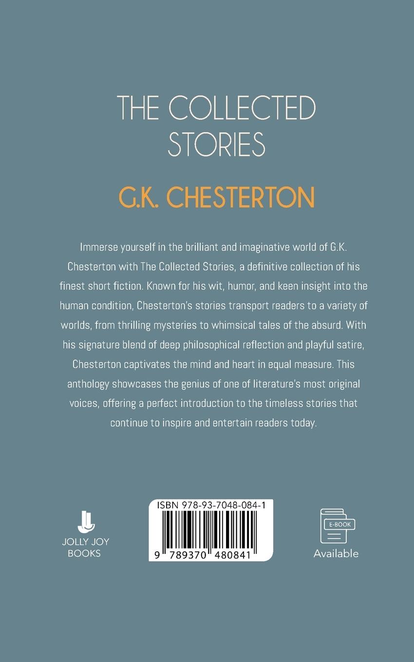 Rückseitencover The Collected Stories of G.K. Chesterton