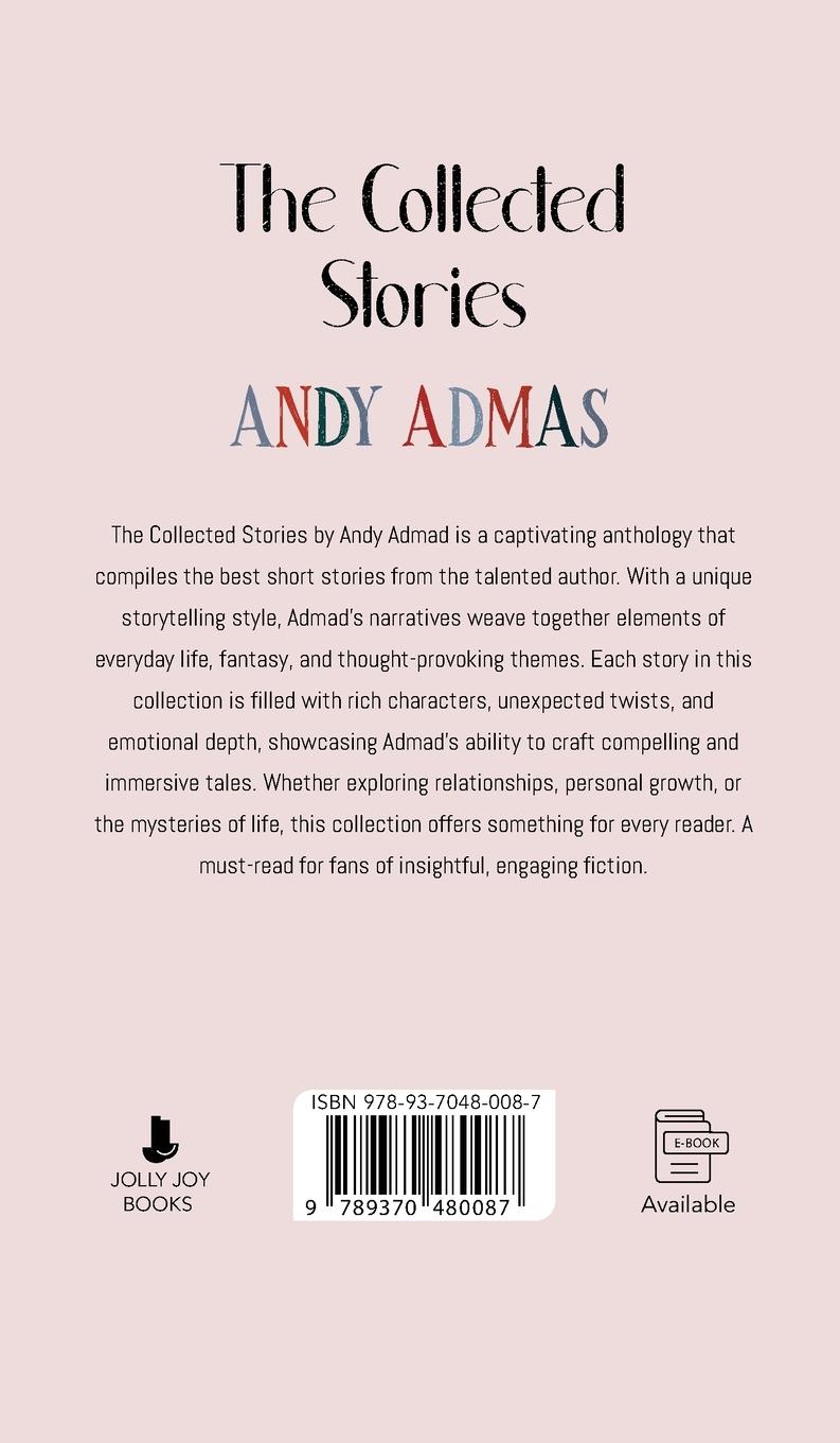 Rückseitencover The Collected Stories of Andy Admas