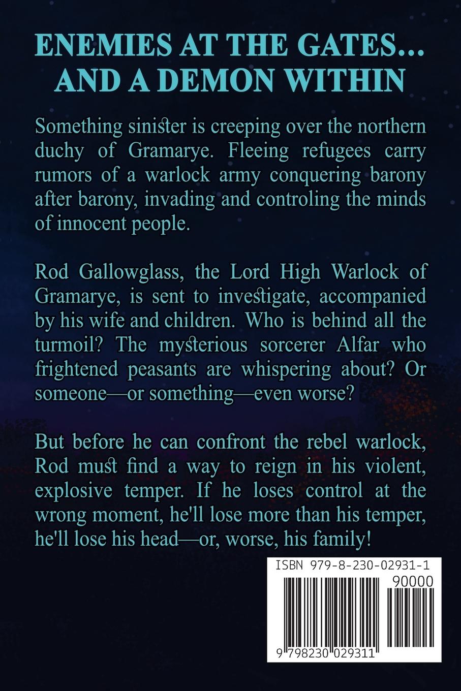 Rückseitencover The Warlock Enraged