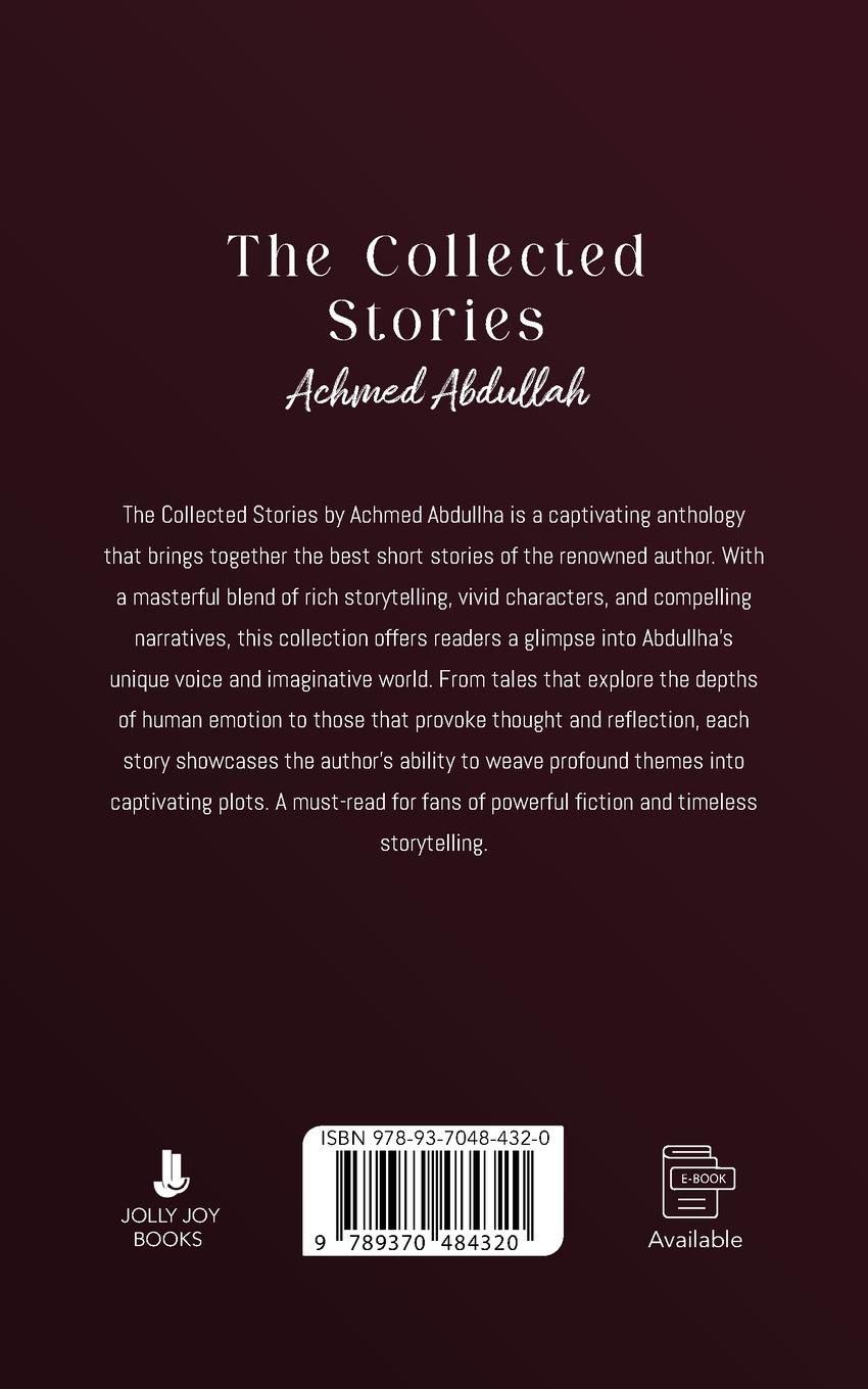 Rückseitencover The Collected Stories of Achmed Abdullah