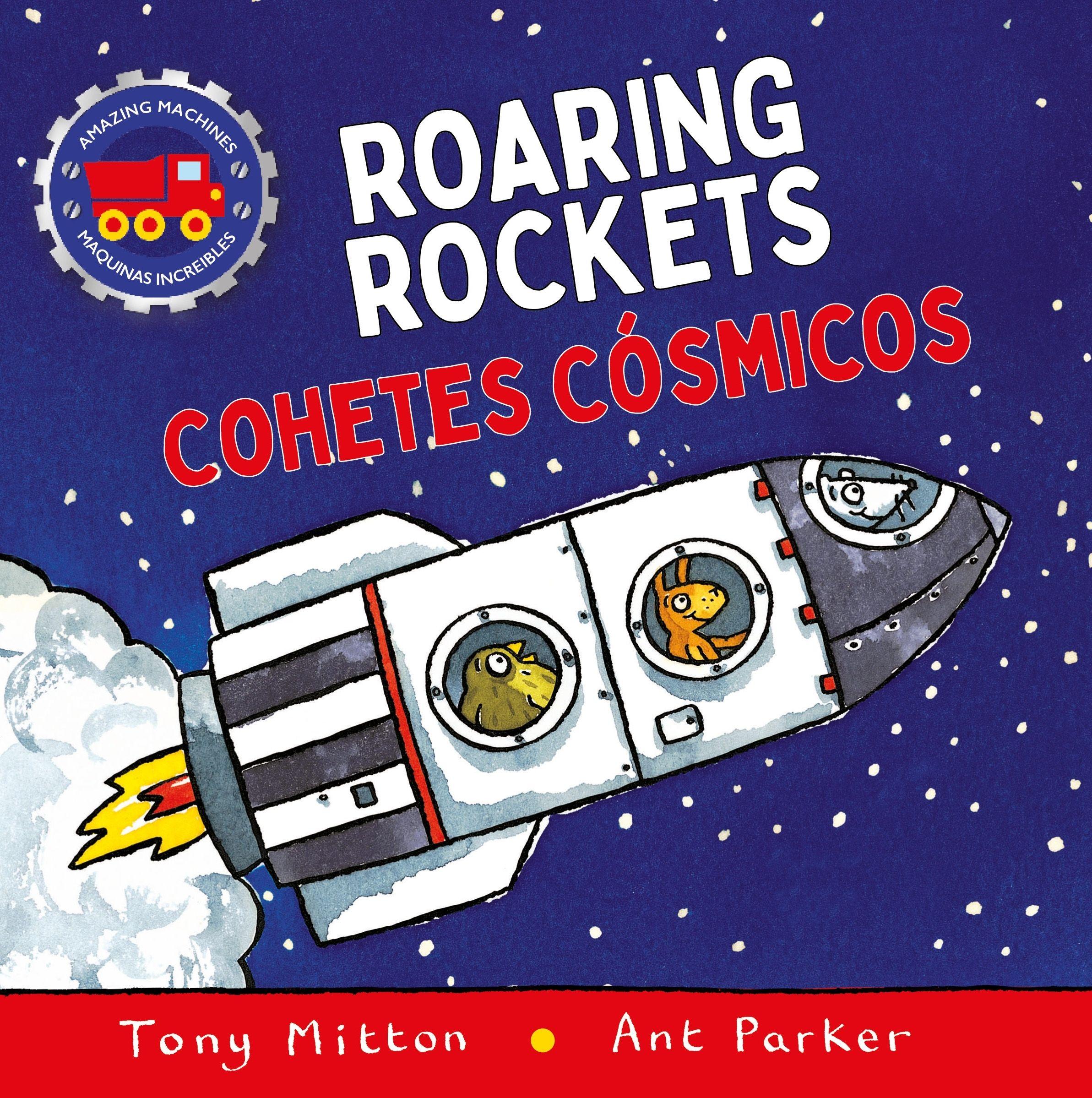 Vorderes Coverbild Amazing Machines Roaring Rockets / Cohetes Cósmicos