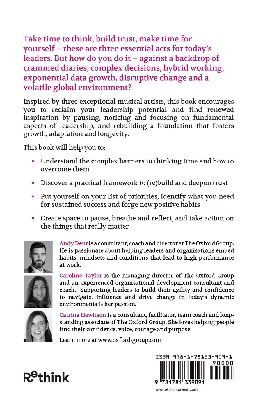 Rückseitencover The Neglected Acts of Leadership