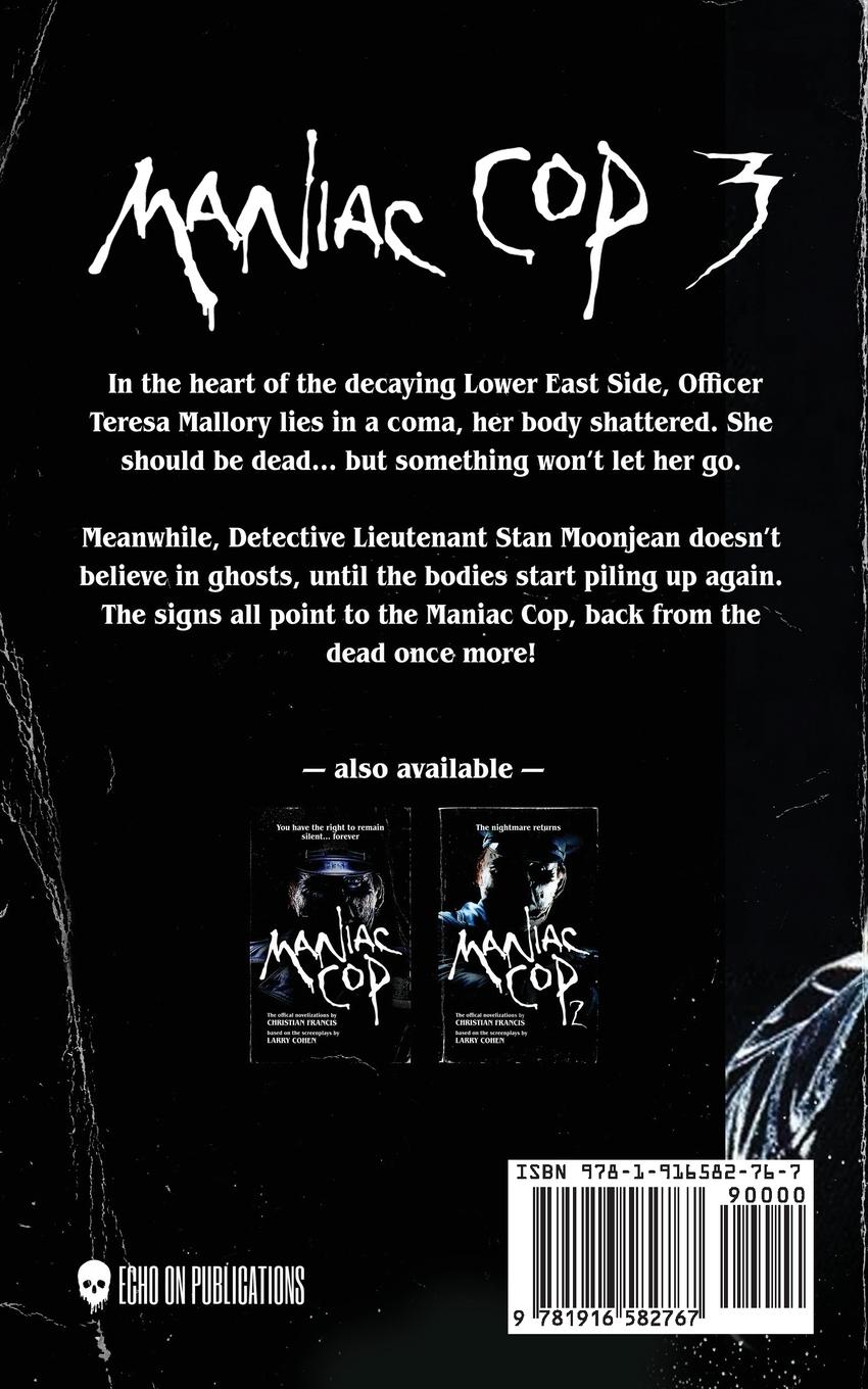 Rückseitencover Maniac Cop 3