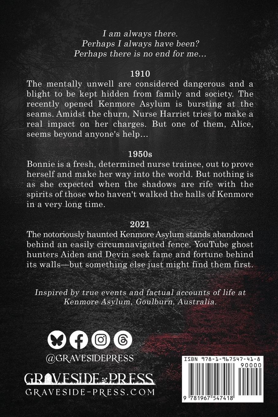 Rückseitencover The Haunting of Kenmore Asylum