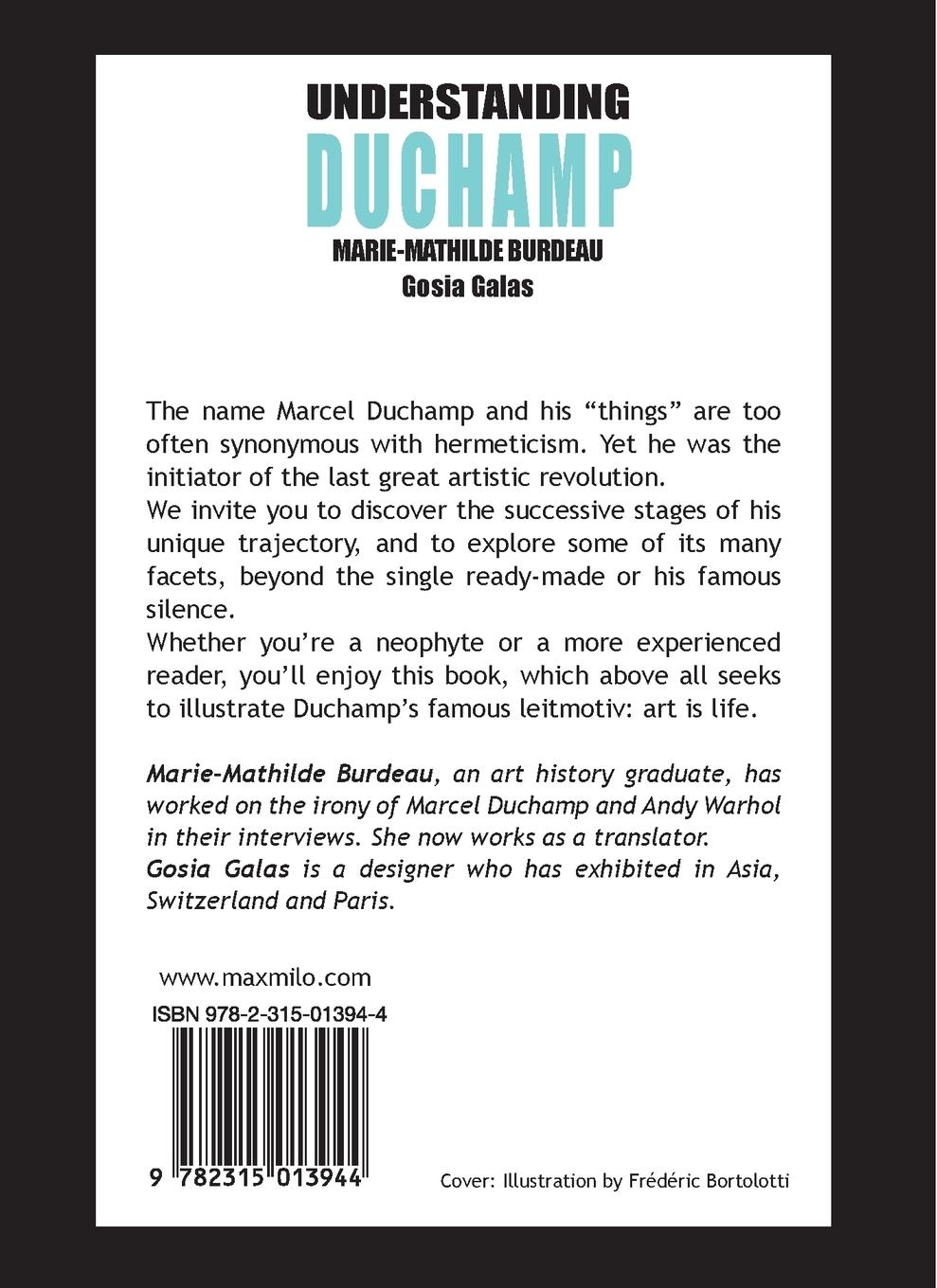 Rückseitencover Understanding Duchamp
