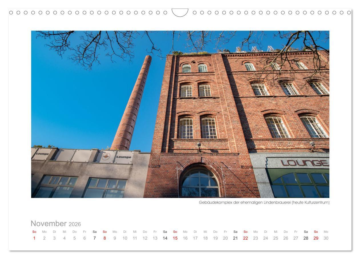 Beispielinhalt (Bild) L(i)ebenswertes UNNA (Wandkalender 2026 DIN A3 quer), CALVENDO Monatskalender