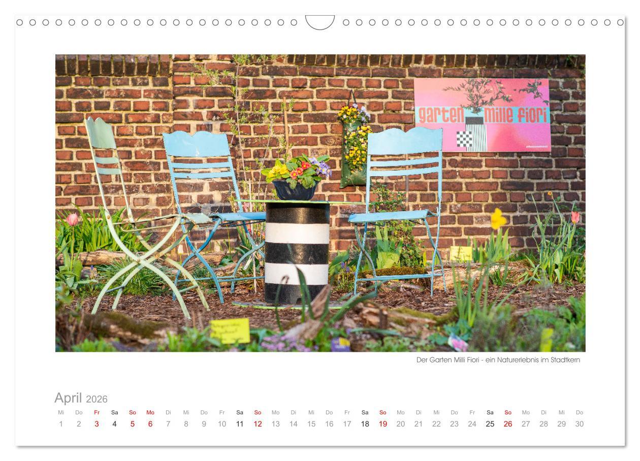 Beispielinhalt (Bild) L(i)ebenswertes UNNA (Wandkalender 2026 DIN A3 quer), CALVENDO Monatskalender