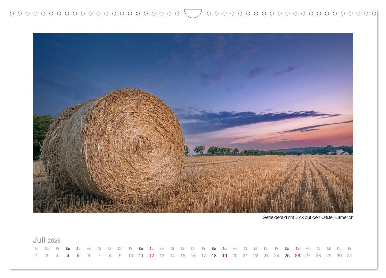 Beispielinhalt (Bild) L(i)ebenswertes UNNA (Wandkalender 2026 DIN A3 quer), CALVENDO Monatskalender