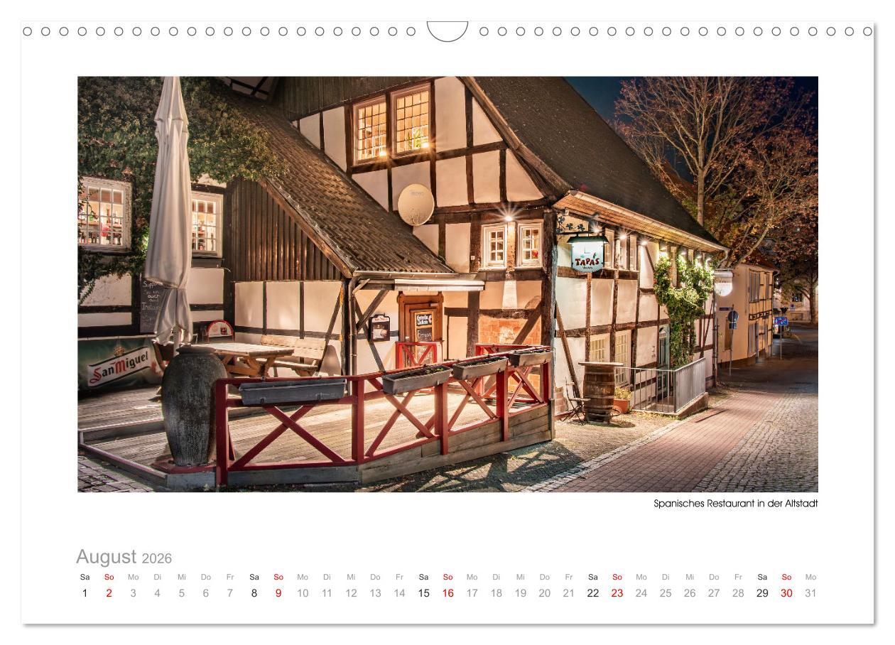 Beispielinhalt (Bild) L(i)ebenswertes UNNA (Wandkalender 2026 DIN A3 quer), CALVENDO Monatskalender