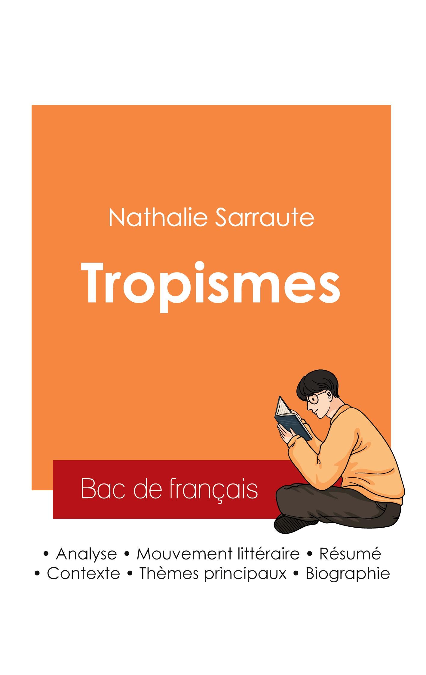Vorderes Coverbild Réussir son Bac de français 2025 : Analyse du roman Tropismes de Nathalie Sarraute