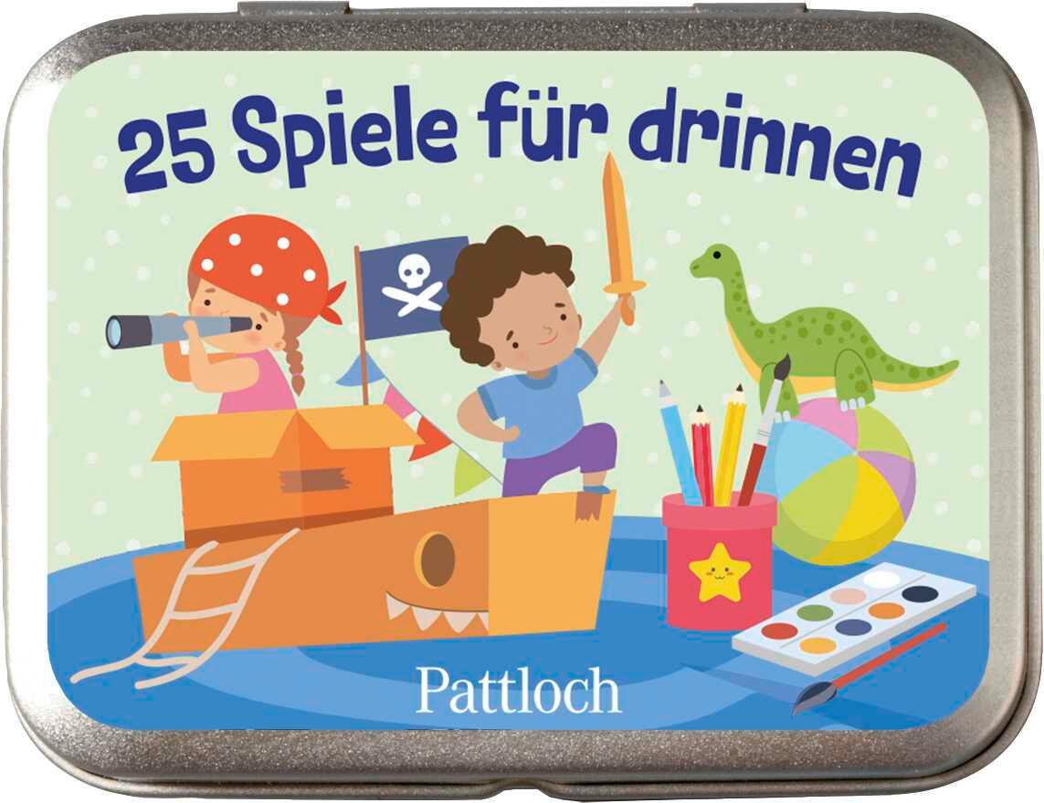 Vorderes Coverbild 25 Spiele für drinnen
