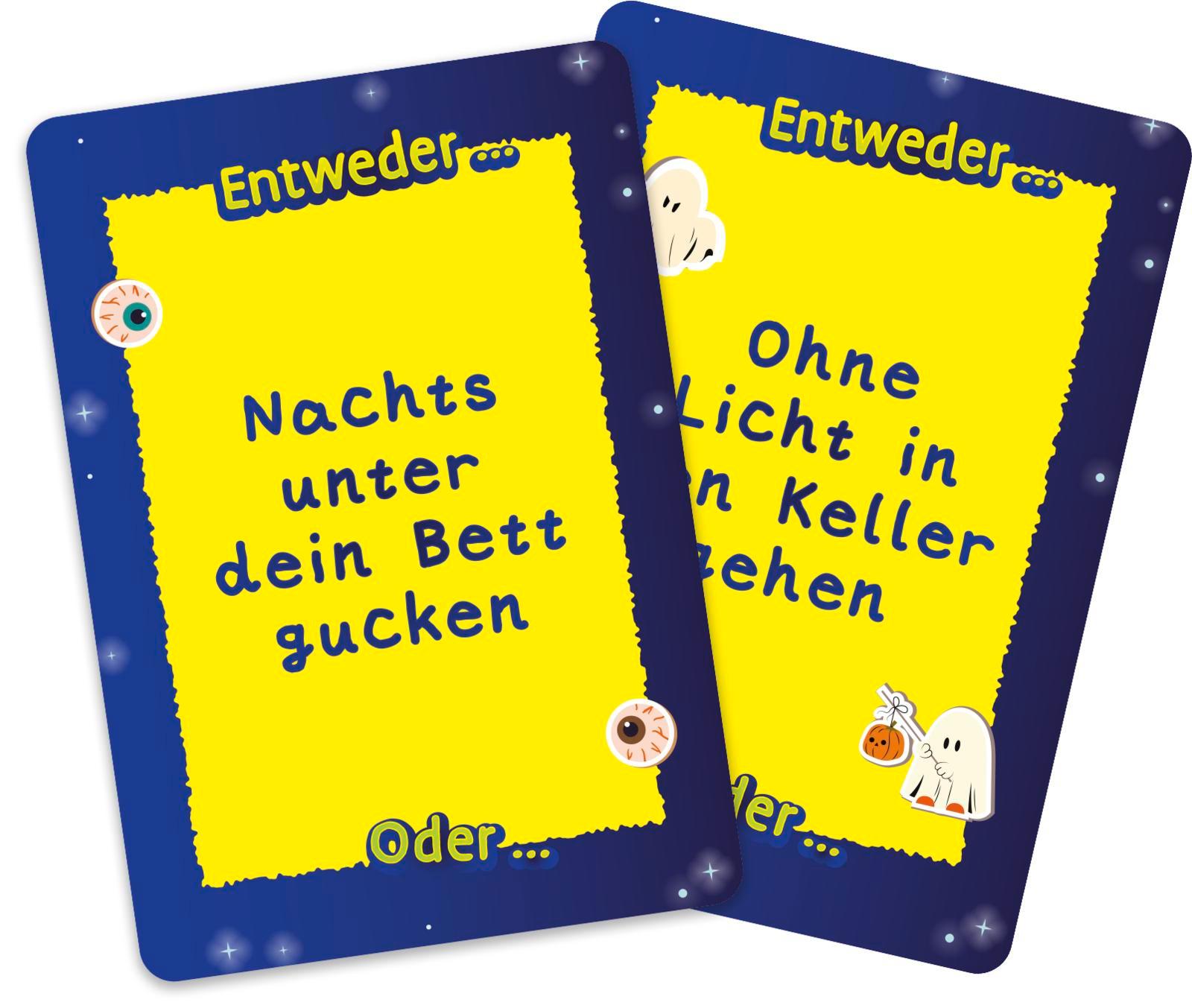 Beispielinhalt (Bild) Entweder - Oder? Jetzt wird's gruselig!