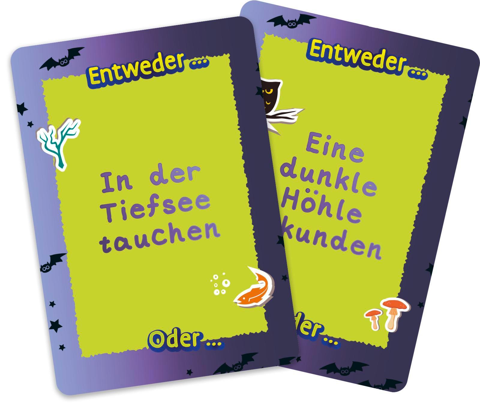 Beispielinhalt (Bild) Entweder - Oder? Jetzt wird's gruselig!