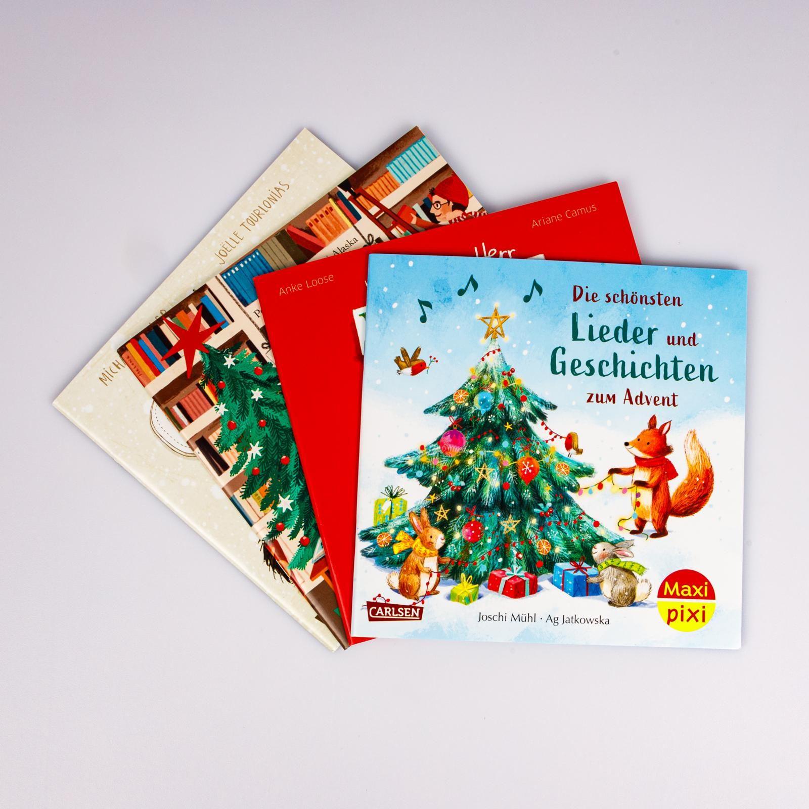 Beispielinhalt (Bild) Maxi-Pixi-4er-Set 121: Winterzauber (4x1 Exemplar)
