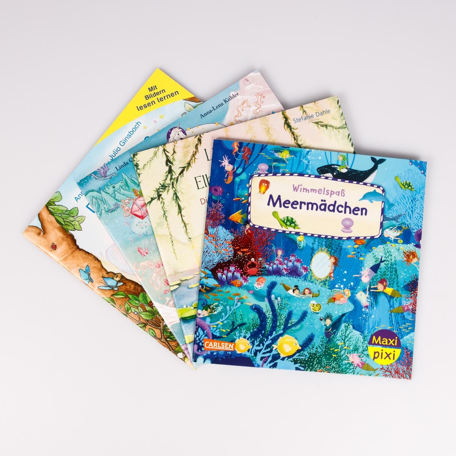 Beispielinhalt (Bild) Maxi-Pixi-4er-Set 120: Fantasie und Magie (4x1 Exemplar)