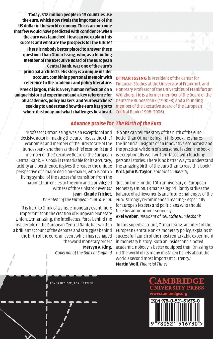 Rückseitencover The Birth of the Euro