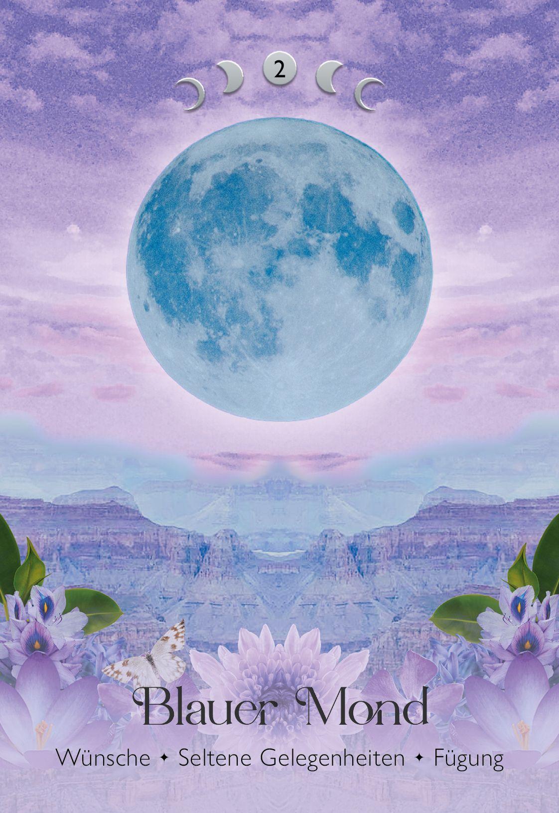 Beispielinhalt (Bild) Lunar Magic Orakel - 40 Mondorakel-Karten mit Booklet (Deutsch)