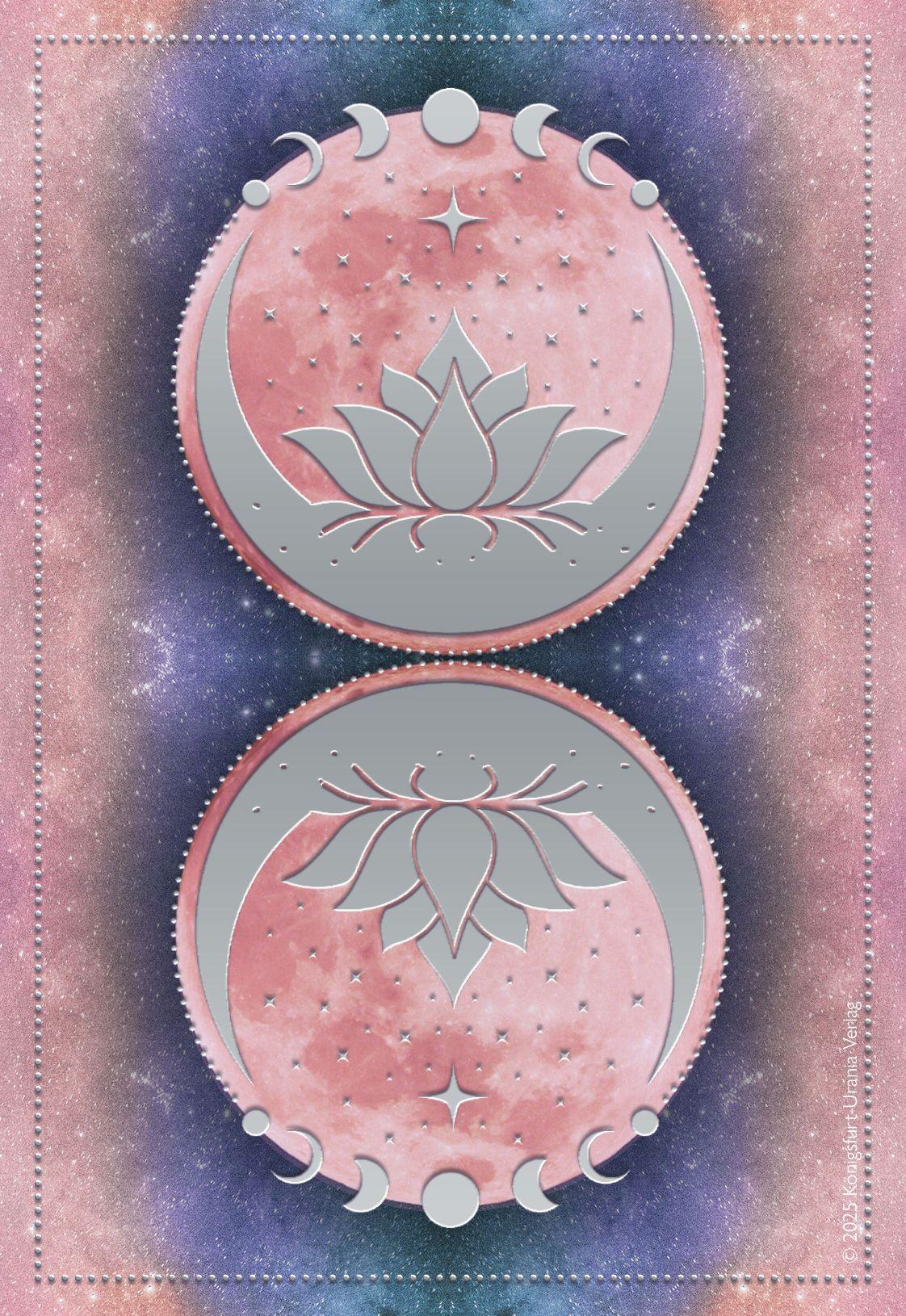 Beispielinhalt (Bild) Lunar Magic Orakel - 40 Mondorakel-Karten mit Booklet (Deutsch)