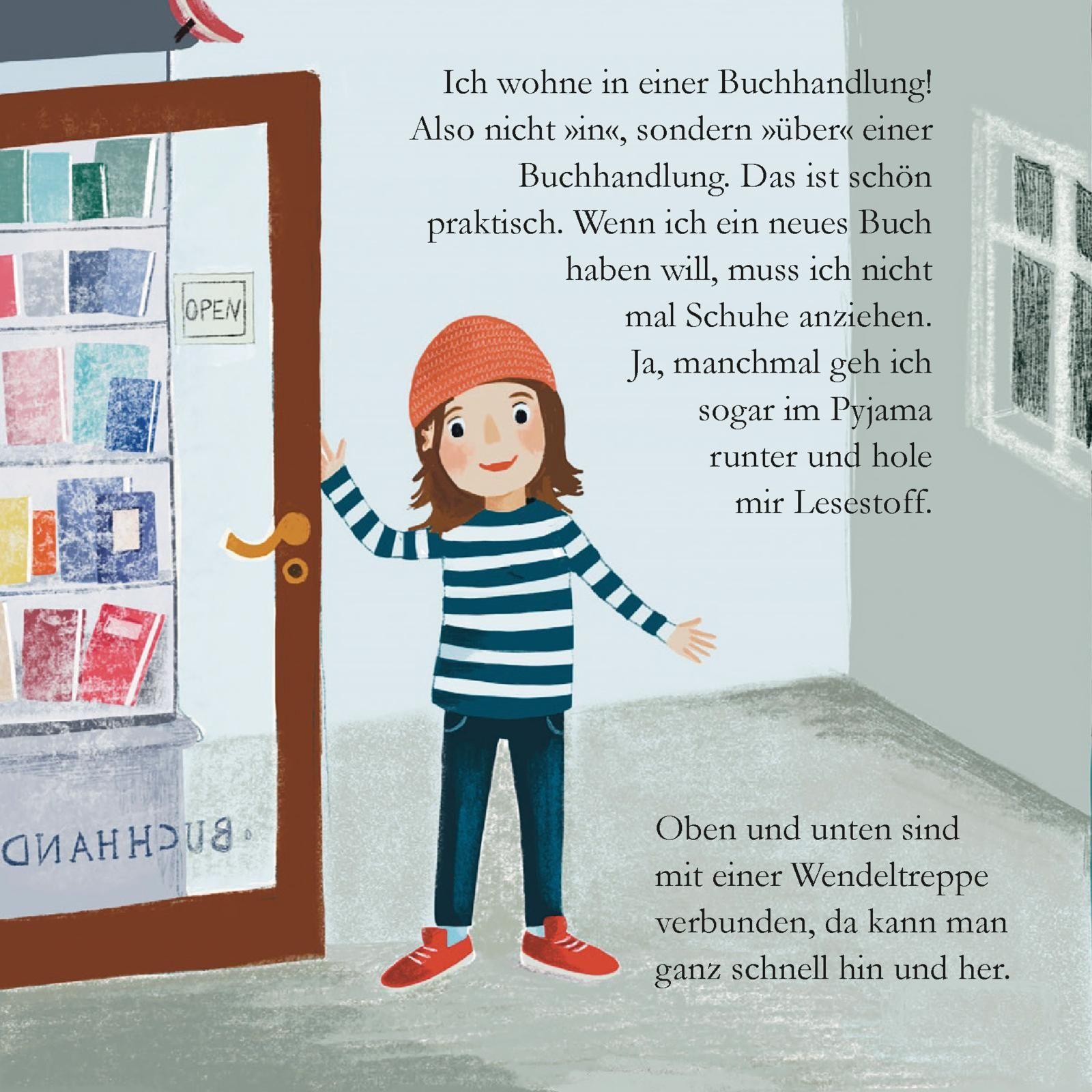 Beispielinhalt (Bild) Maxi Pixi 453: Weihnachten in unserer Buchhandlung