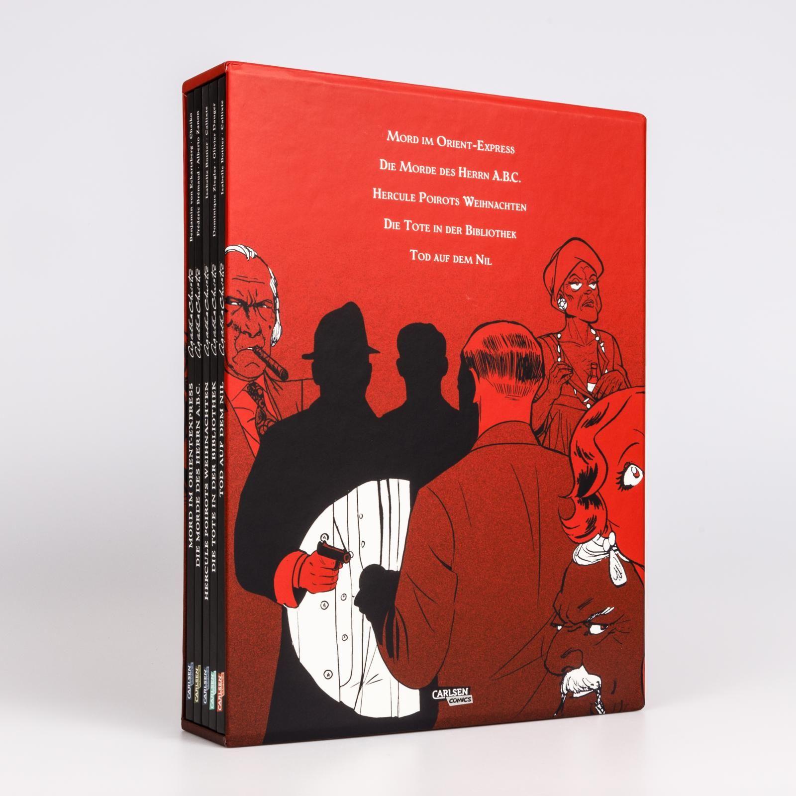 Beispielinhalt (Bild) Agatha Christie Classics: Schuber