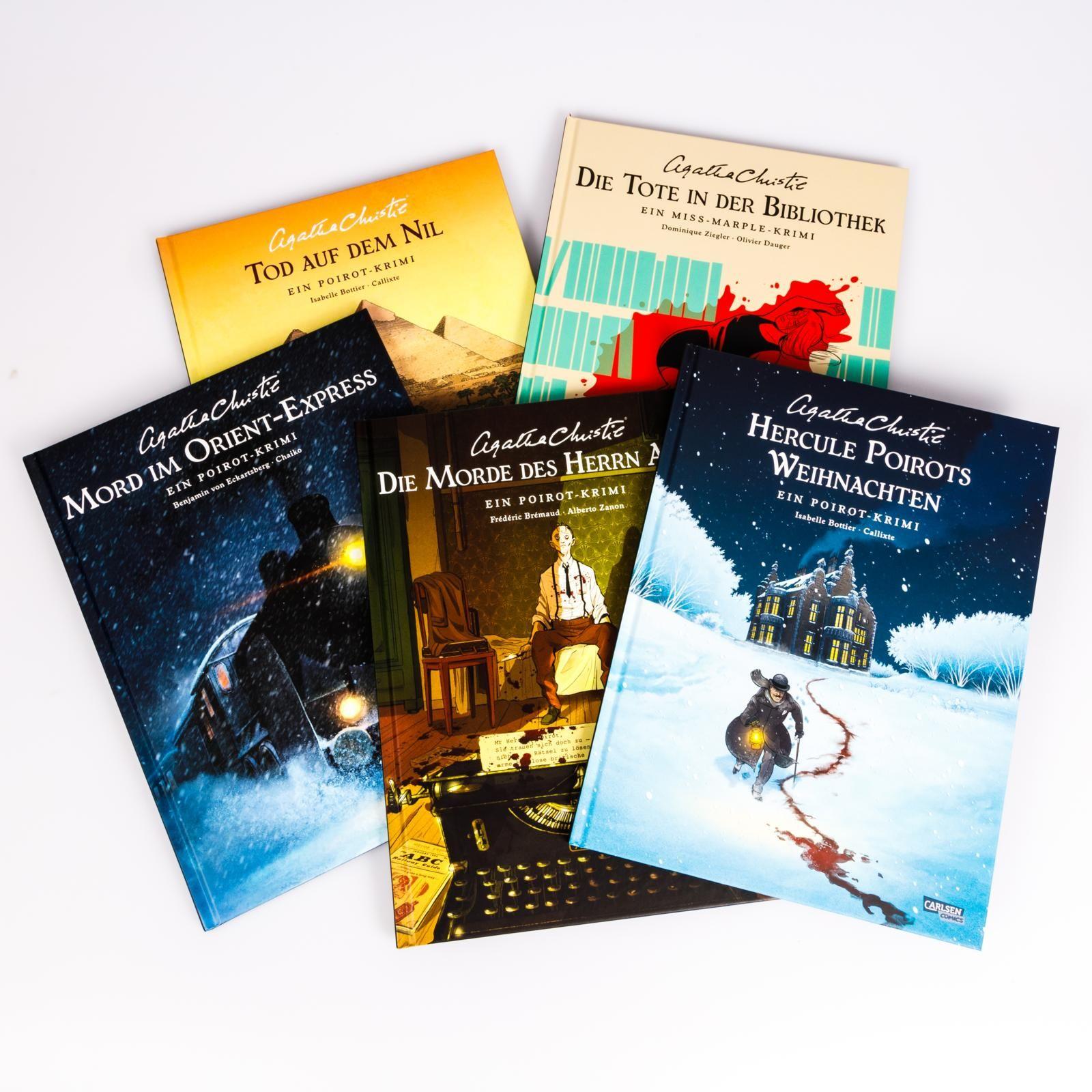 Beispielinhalt (Bild) Agatha Christie Classics: Schuber