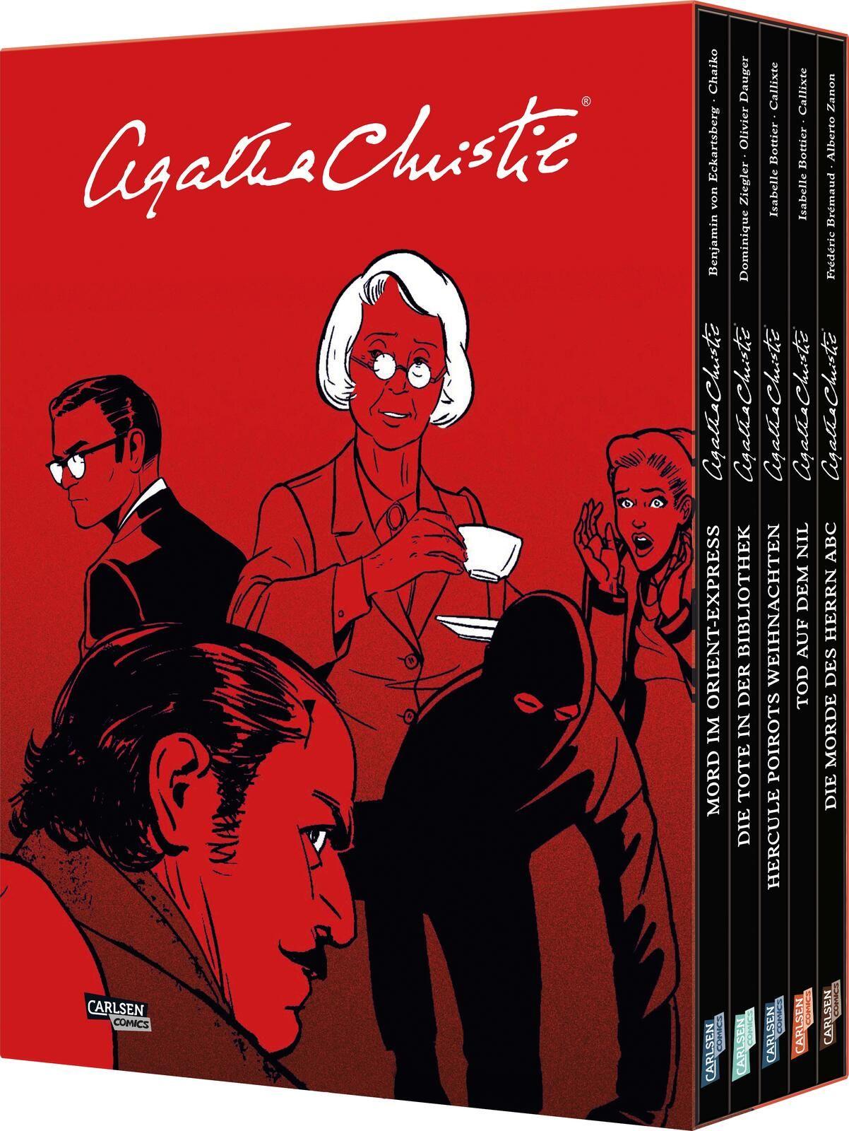 Vorderes Coverbild Agatha Christie Classics: Schuber