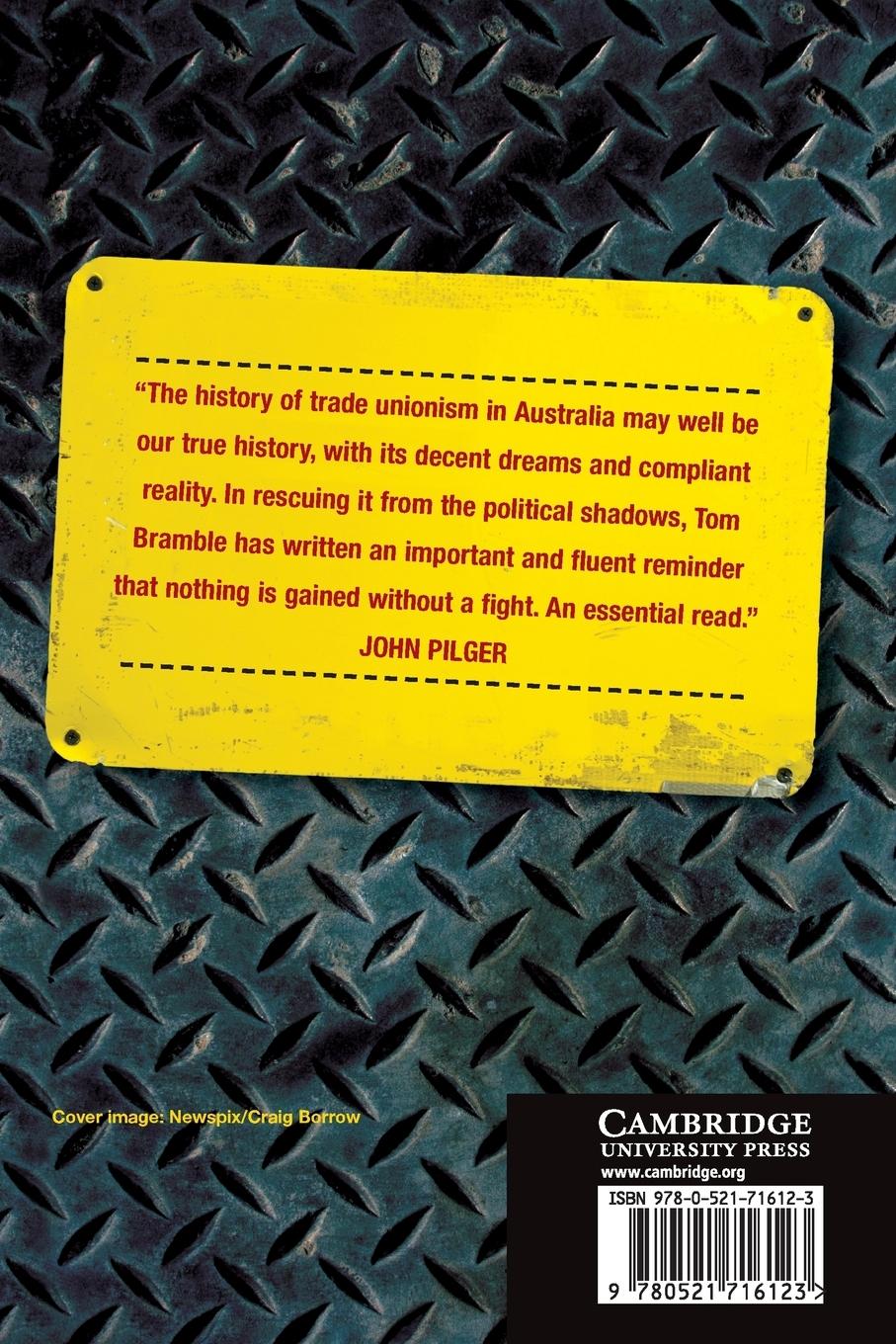 Rückseitencover Trade Unionism in Australia