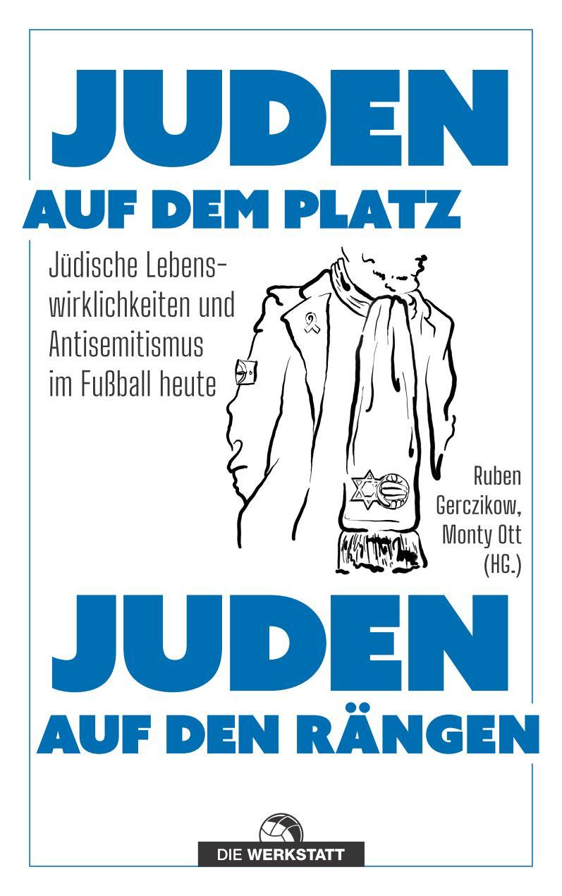 Vorderes Coverbild Juden auf dem Platz, Juden auf den Rängen