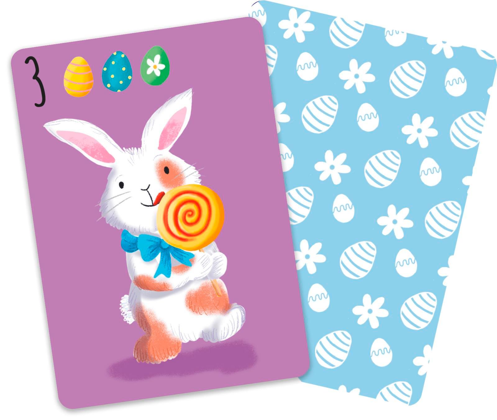 Beispielinhalt (Bild) Hasenstark! Mein lustiges Oster-Quartett