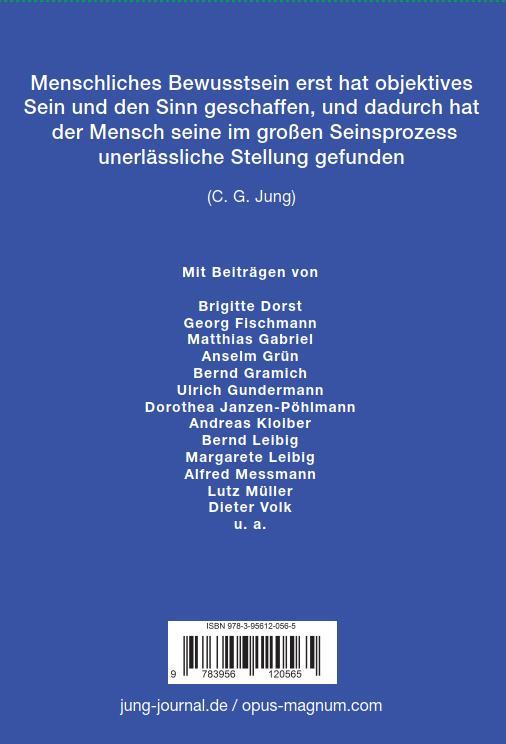 Rückseitencover Jung Journal Heft 53: Bewusstsein und Individuation