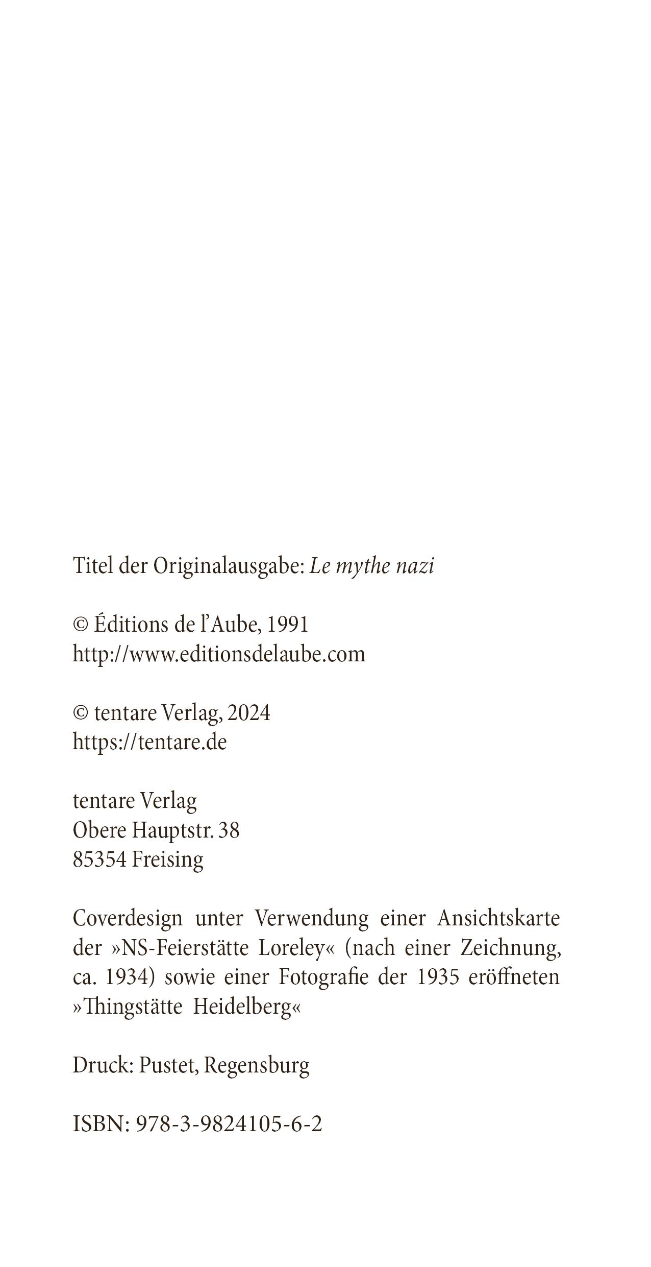 Beispielinhalt (Bild) Der Nazi-Mythos