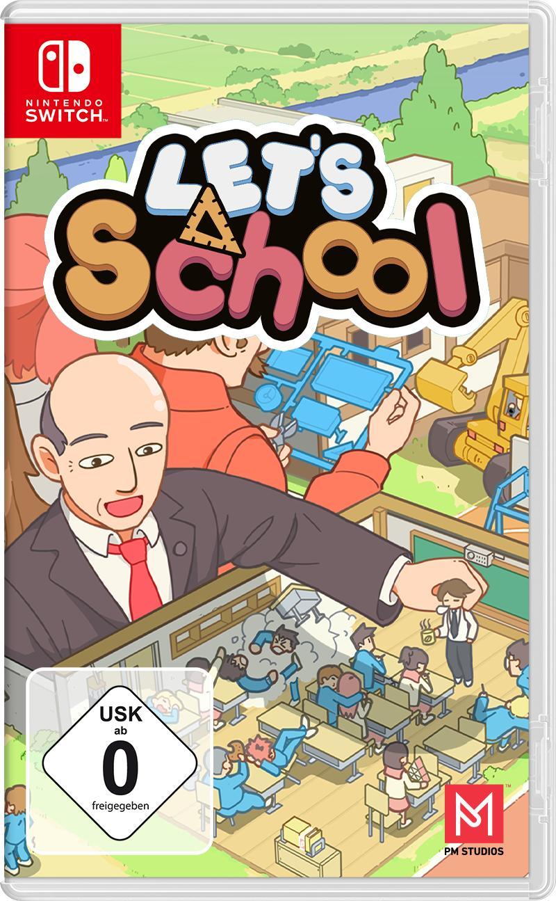 Vorderes Coverbild Let's School (Nintendo Switch)