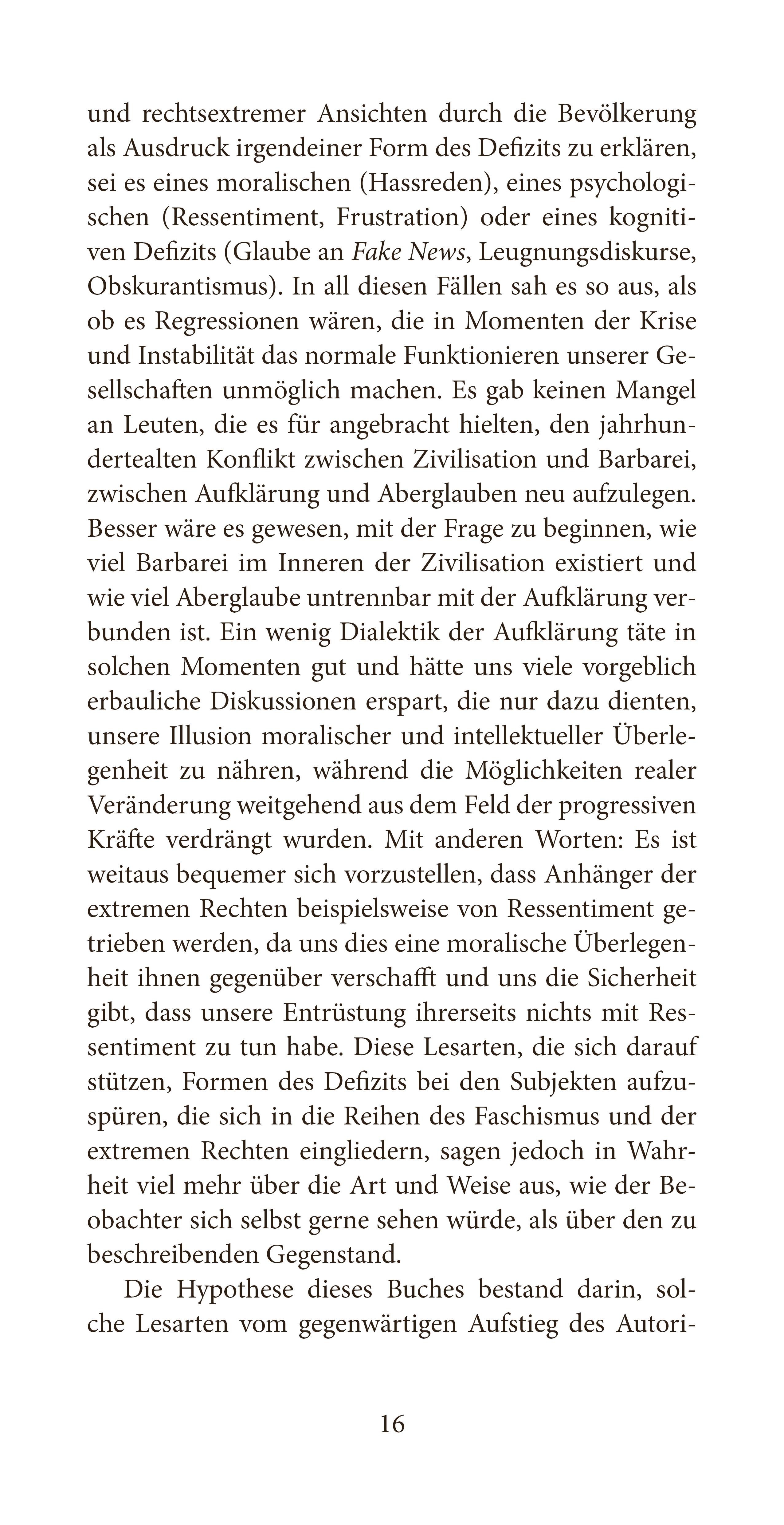 Beispielinhalt (Bild) Zynismus und das Scheitern der Kritik